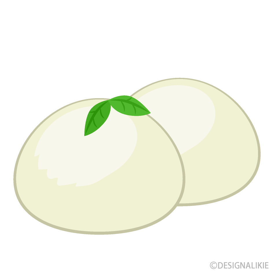Mozzarella Cheese Clipart Free PNG Image｜Illustoon