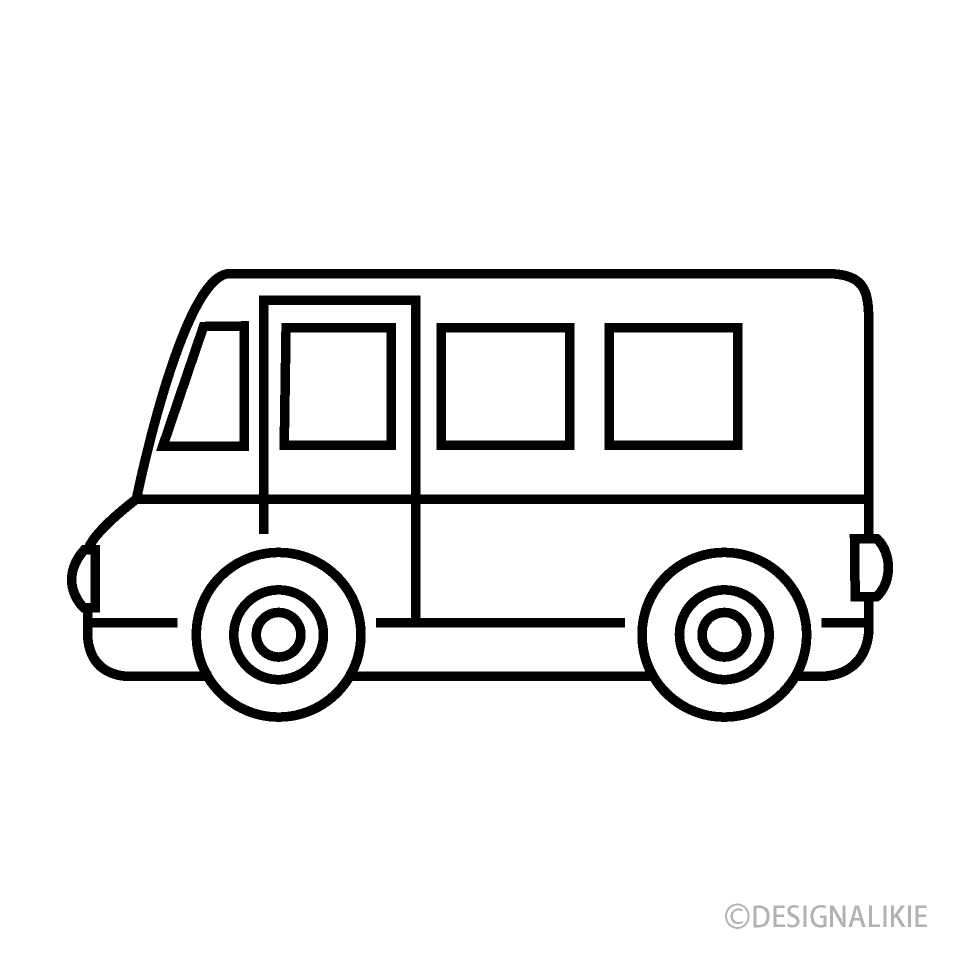 Van Outline Clip Art