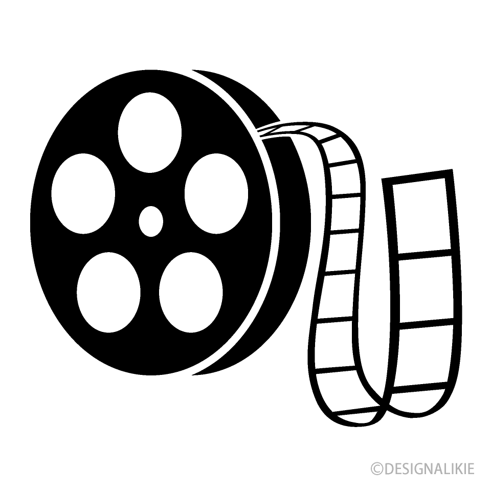 Cinema Film Clip Art Free PNG Image｜Illustoon