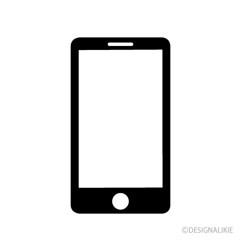 Smartphone Symbol Clip Art Free PNG Image｜Illustoon