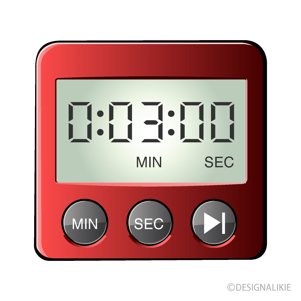 Kitchen Timer Clip Art Free PNG Image｜Illustoon