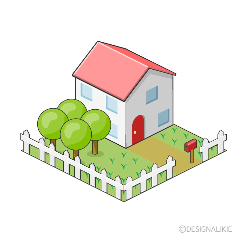 House And Garden Clipart Pic