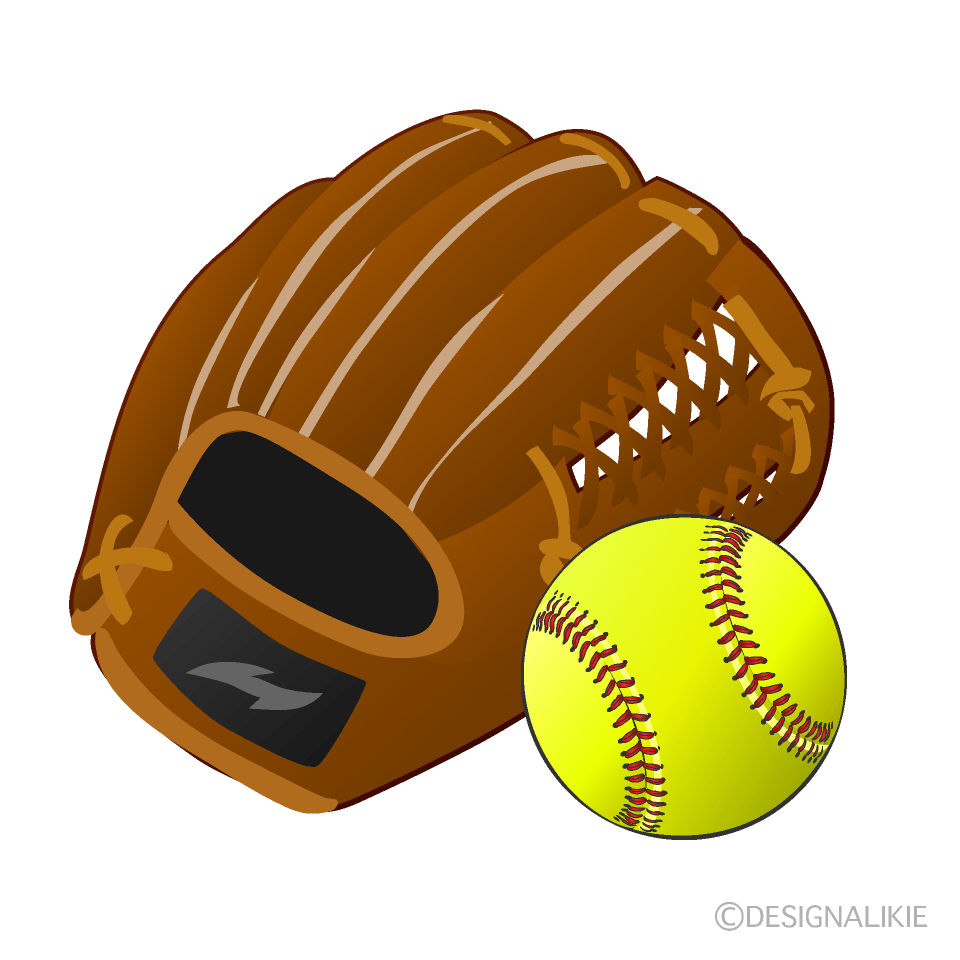 Softball Gloves Clipart