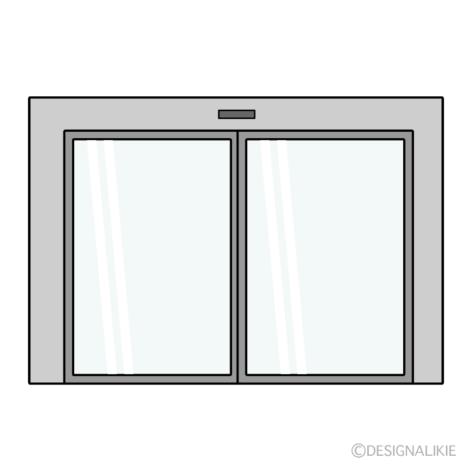 Automatic Door Clip Art Free PNG Image｜Illustoon