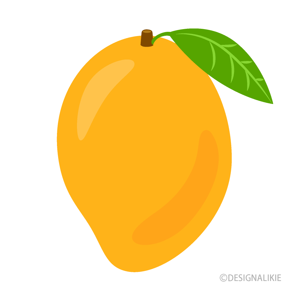 Free Download Mango Clipart Bw