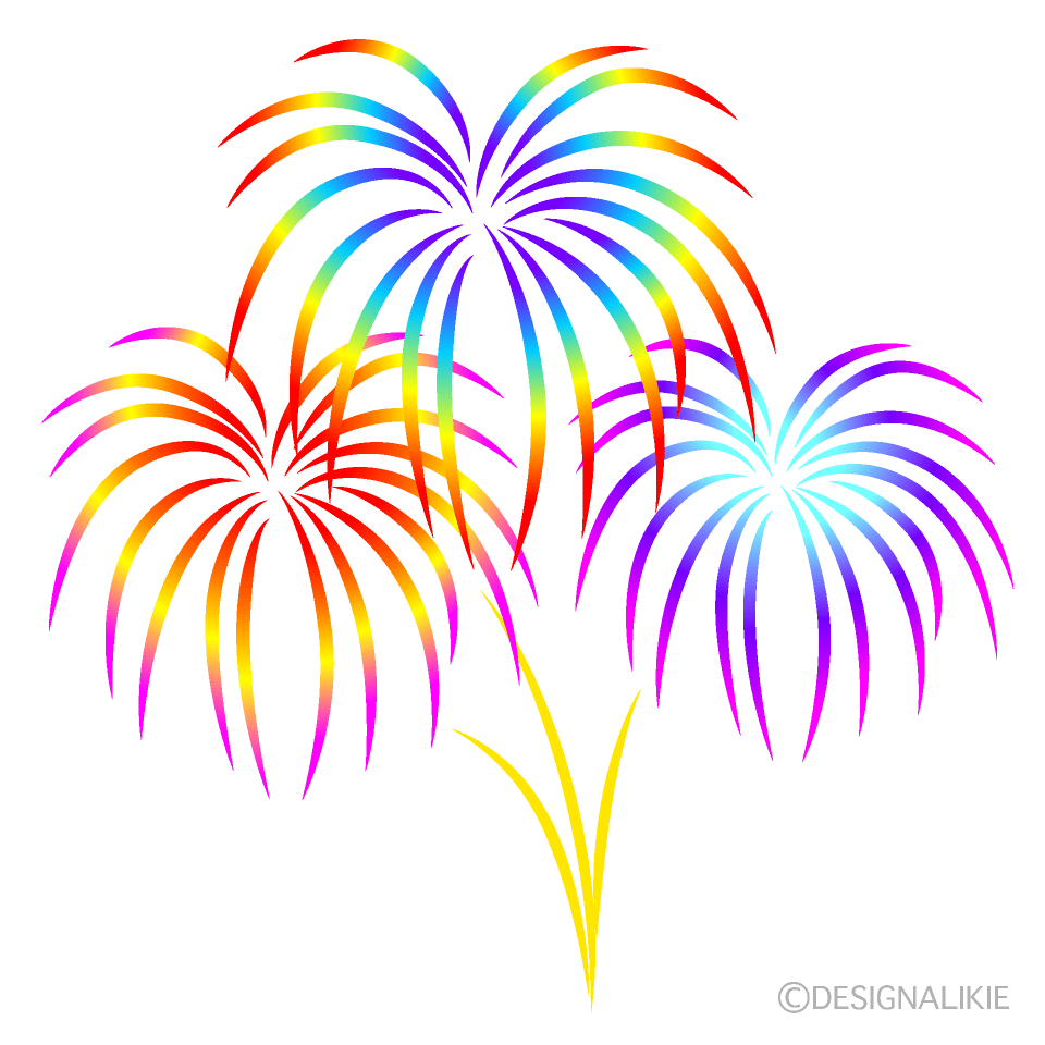 Colorful Firework Clipart Free