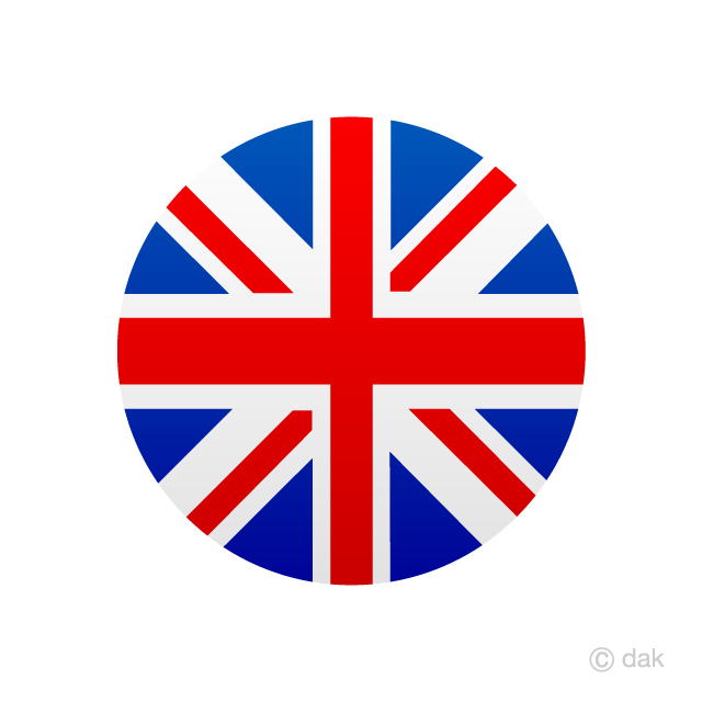 United Kingdom Circle Flag Clip Art Free PNG Image｜Illustoon
