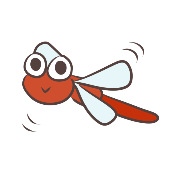 トンボイラスト - No: 1591973／無料イラストなら「イラストAc」 とんぼのイラスト | かわいいフリー素材が無料のイラストレイン