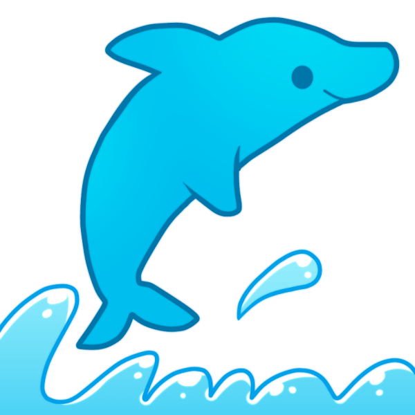 Download イルカ、 Images For Free イルカのイラスト | かわいいフリー素材が無料のイラストレイン