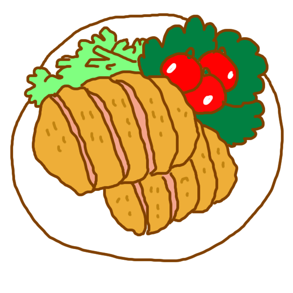 とんかつイラスト イラスト素材 [ 2388303 ] - フォトライブラリー Photolibrary とんかつのイラスト | かわいいフリー素材が無料のイラストレイン