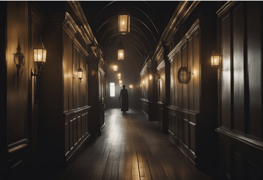 Halloween Haunted Hallway Ideas illustrarch