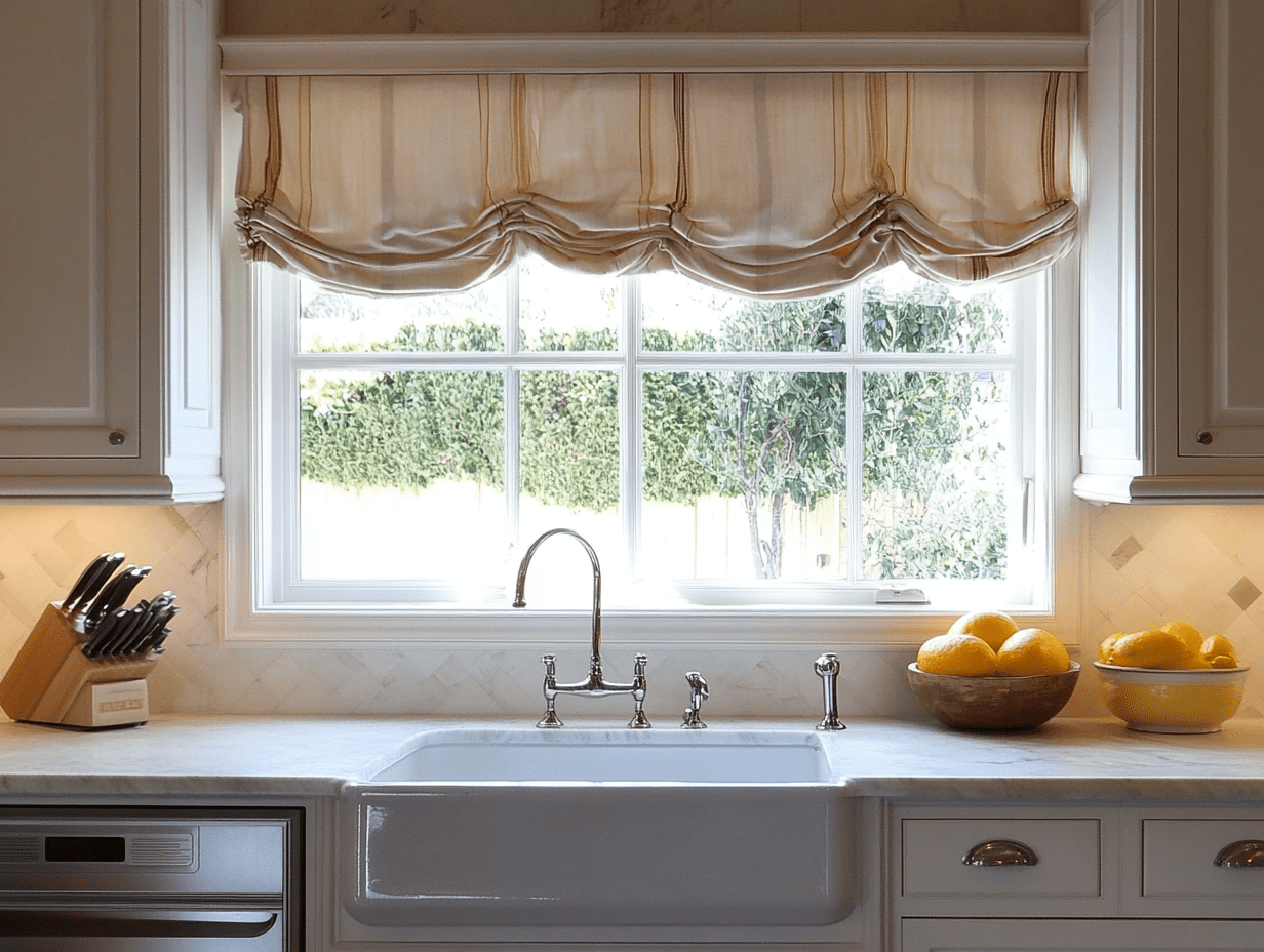 7 Small Kitchen Window Treatment Ideas to Brighten and Elevate Your