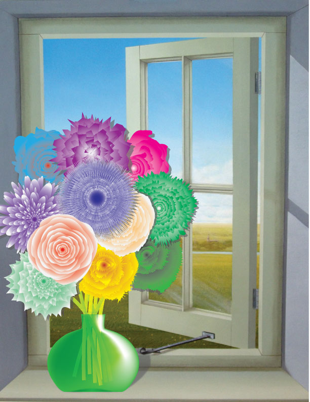 Hope these flowers cheer you up. Illustrate Your Thoughts