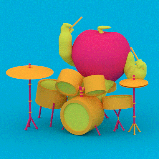  3D Animated GIF Art by Julian GlanderILLUSTRATION AGE