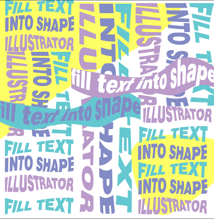 How To Make Text Fill Shape In Illustrator at Tarjayceblog Blog