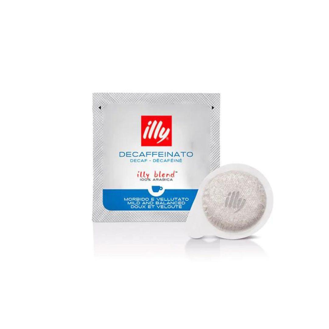 illy E.S.E. Pods Decaffeinated Classico Coffee Medium Roast (Pack of