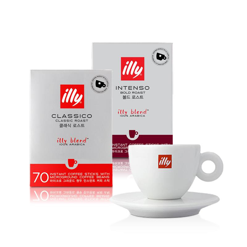 Instant Coffee Gift Set 140 Sticks (Large Size) illy Malaysia