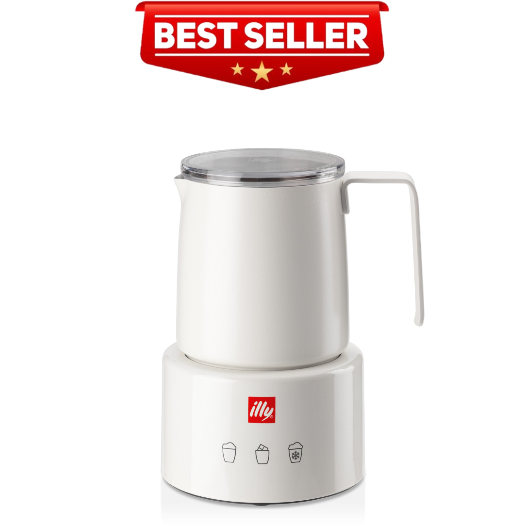 illy Milk Frother Hot & Cold Milk Frothing & Hot Chocolate