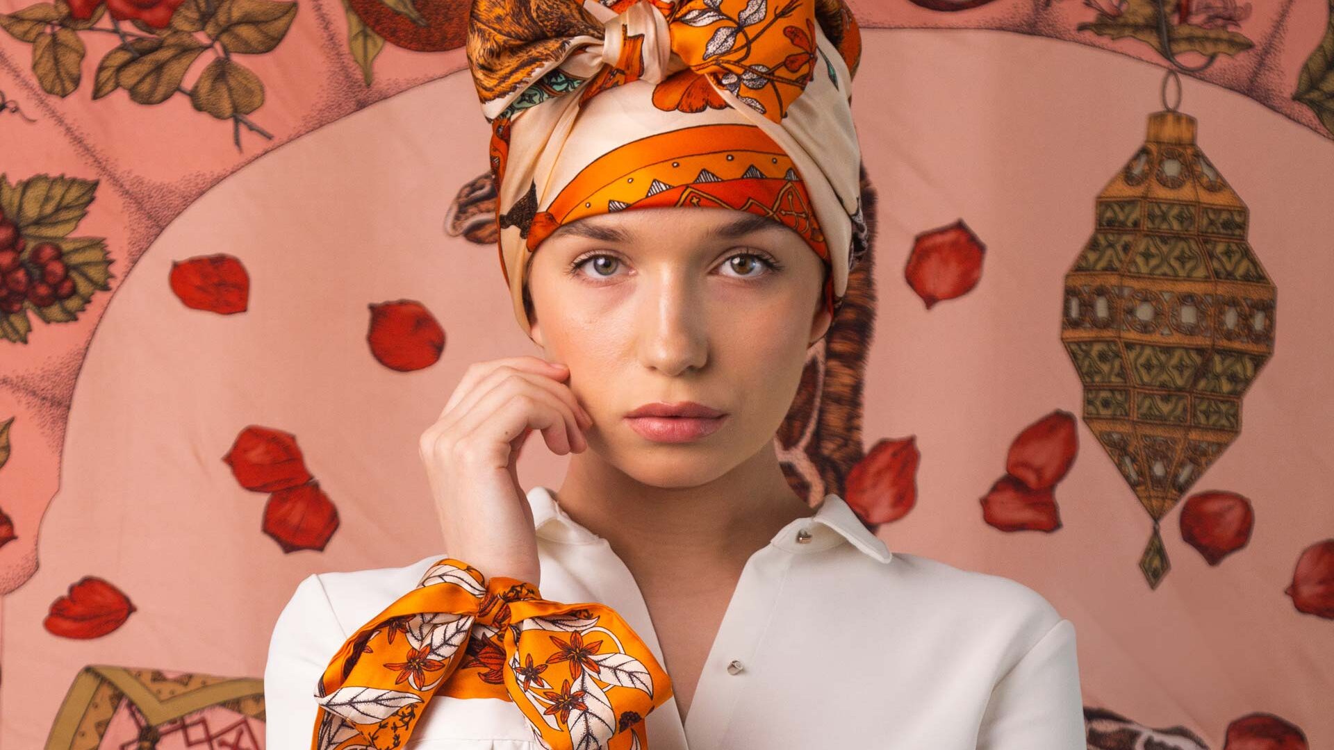 When to Wear a Silk Scarf Ilona Tambor Silk Scarves & Accessories