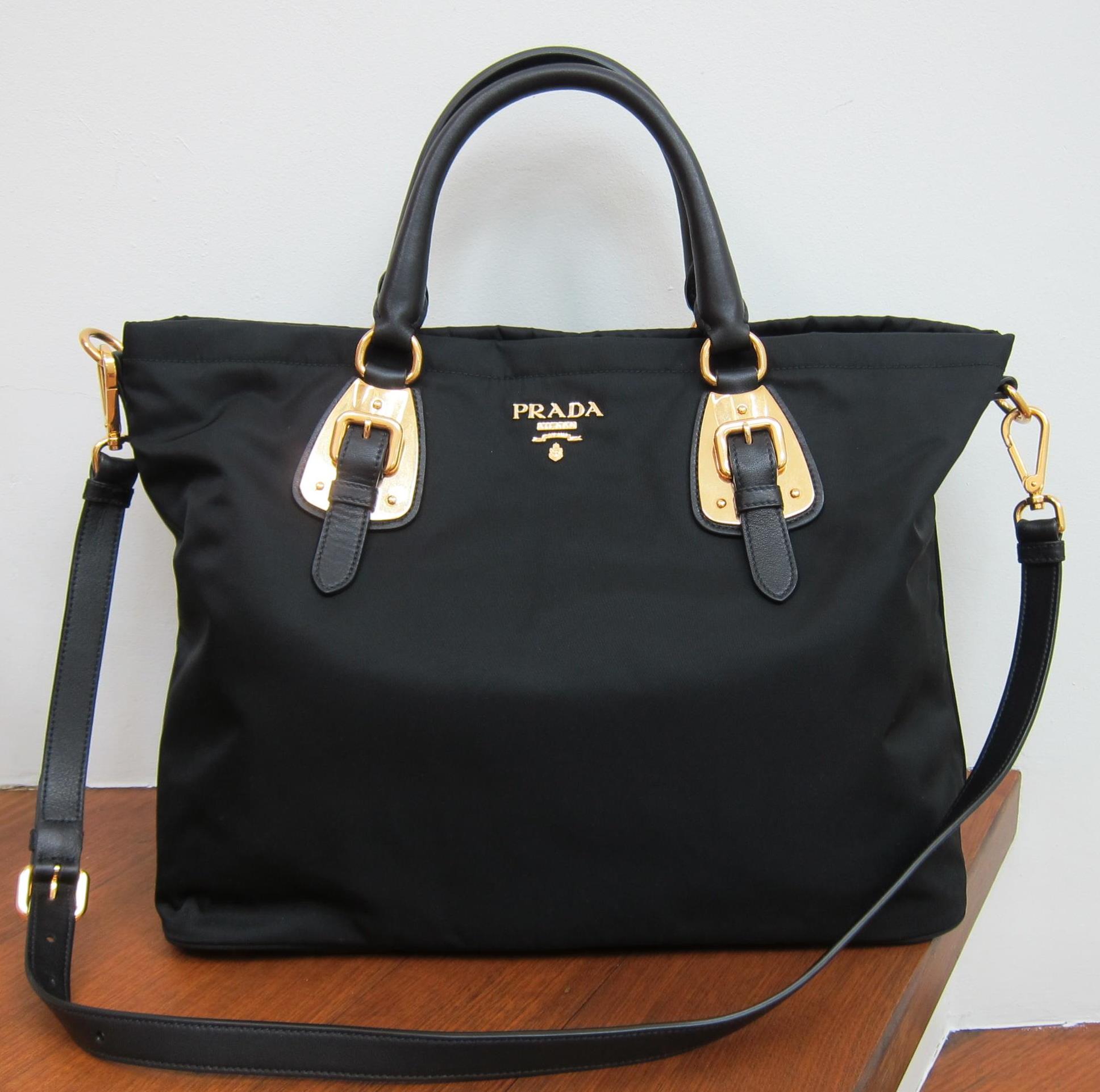 prada nylon zip pouch, hermes birkin style bag