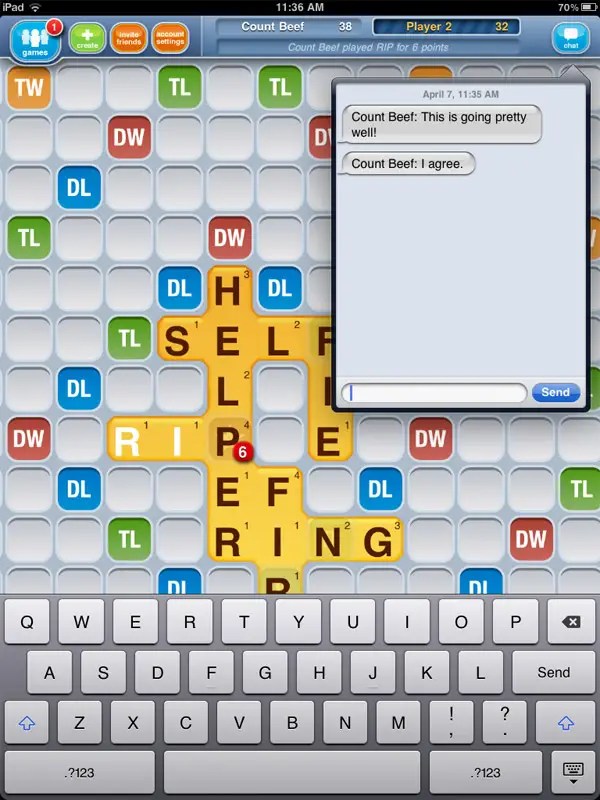 iPhone + iPad Gems ABC Play, Monster Blaster, Scrabble for iPad