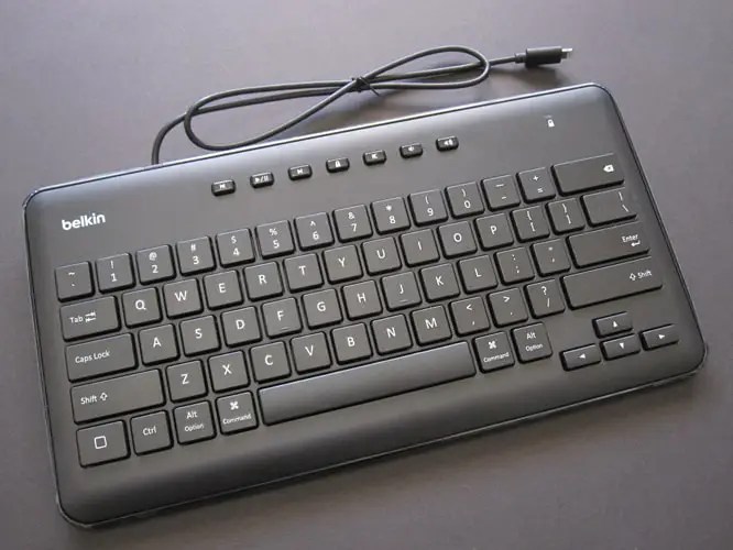 Review Belkin Secure Wired Keyboard for iPad with Lightning Connector
