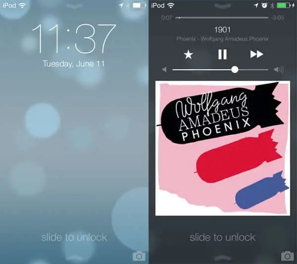 iOS 7 The New Lock Screen + Home Screen iLounge