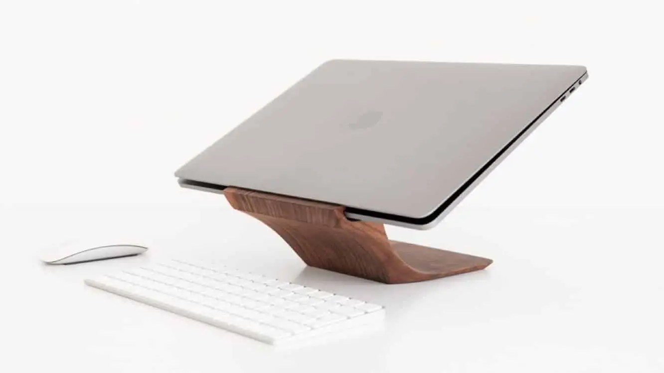 Yohann Wooden MacBook Pro Stand iLounge
