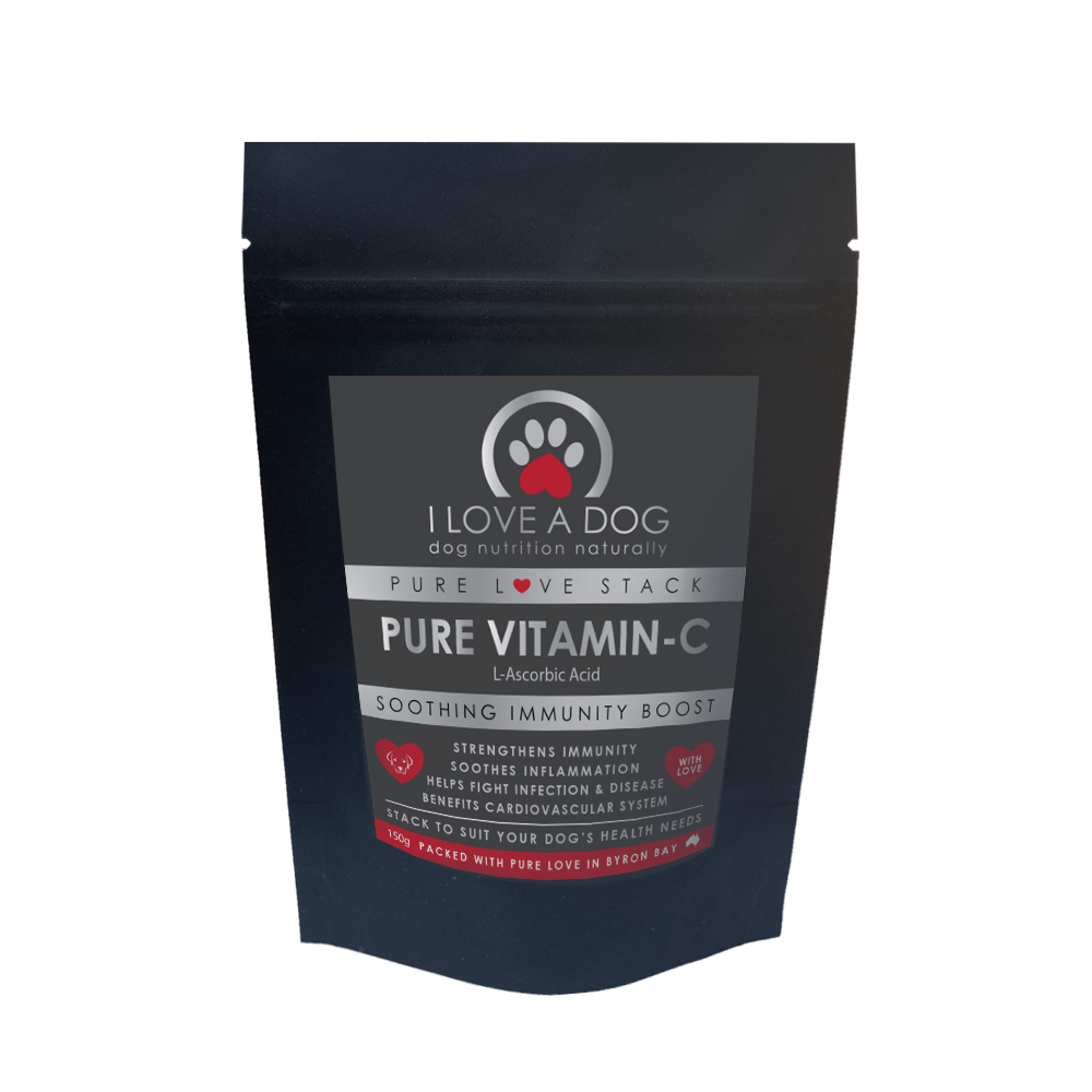Pure Vitamin C I LOVE A DOG