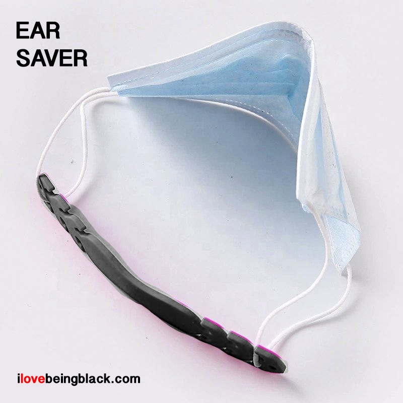 Ear Saver (for face masks) I Love Being Black