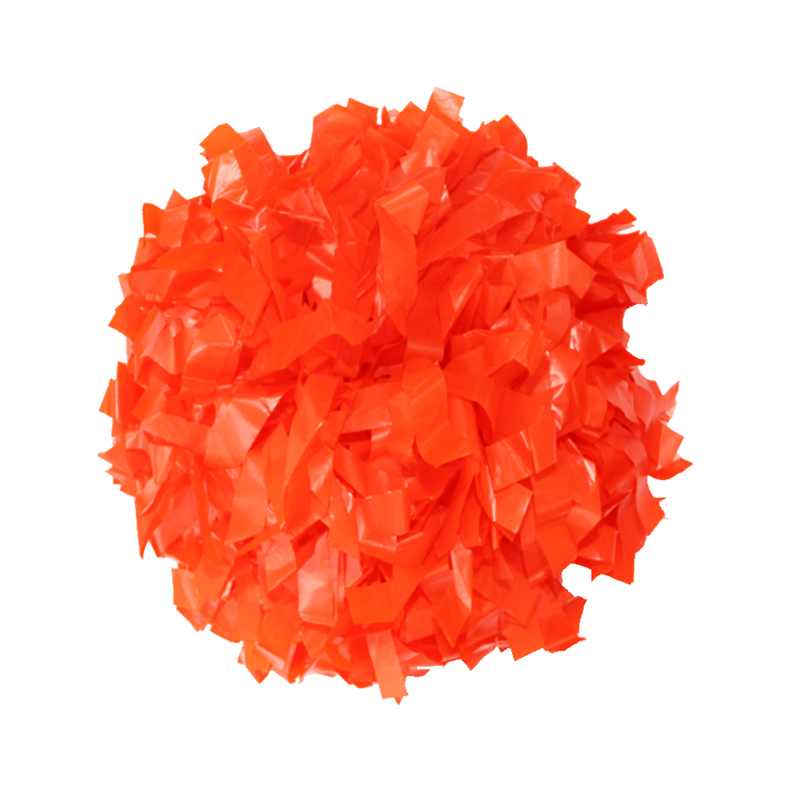 Plastic Orange Pom I Love Cheer®