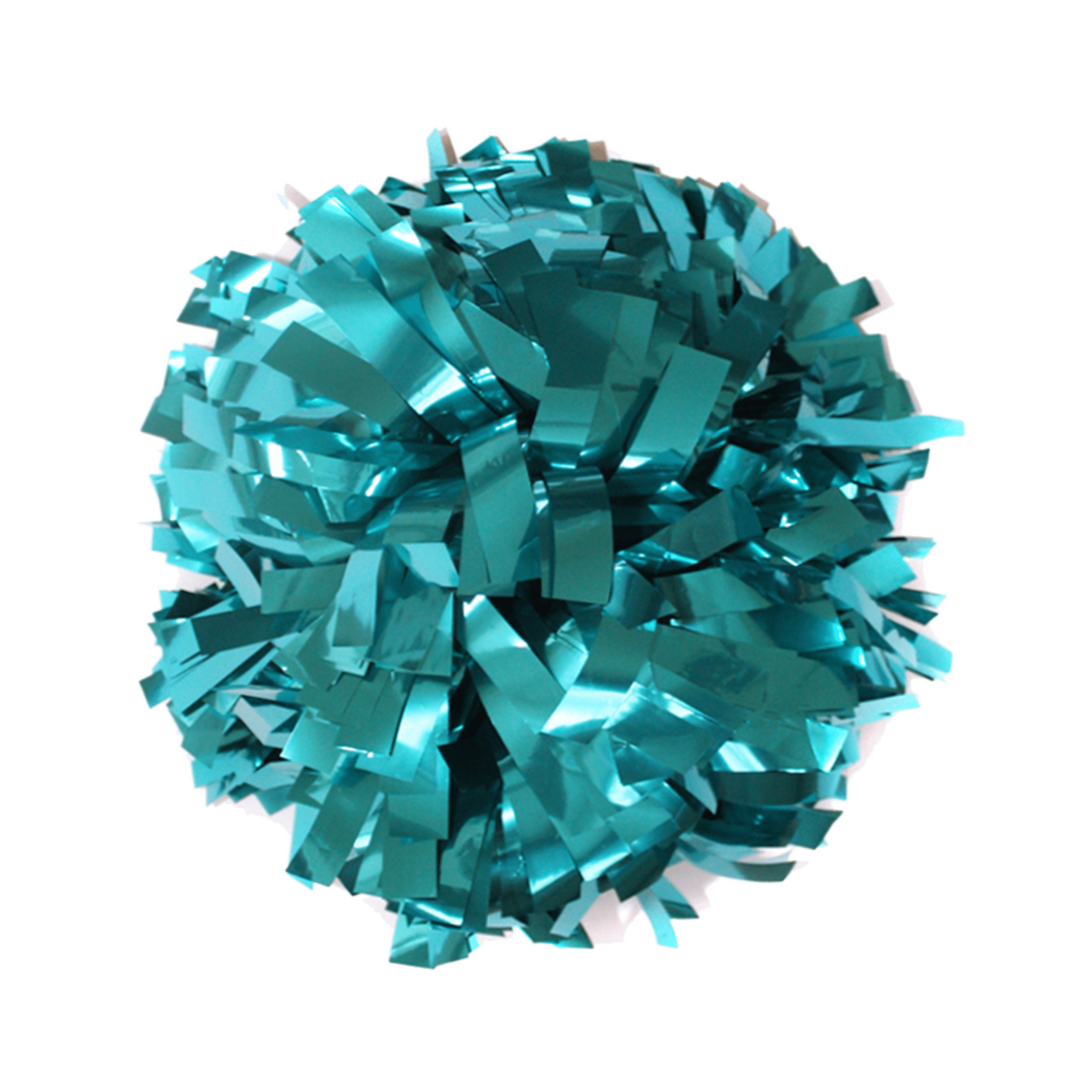 Metallic Teal 6" Pom I Love Cheer®