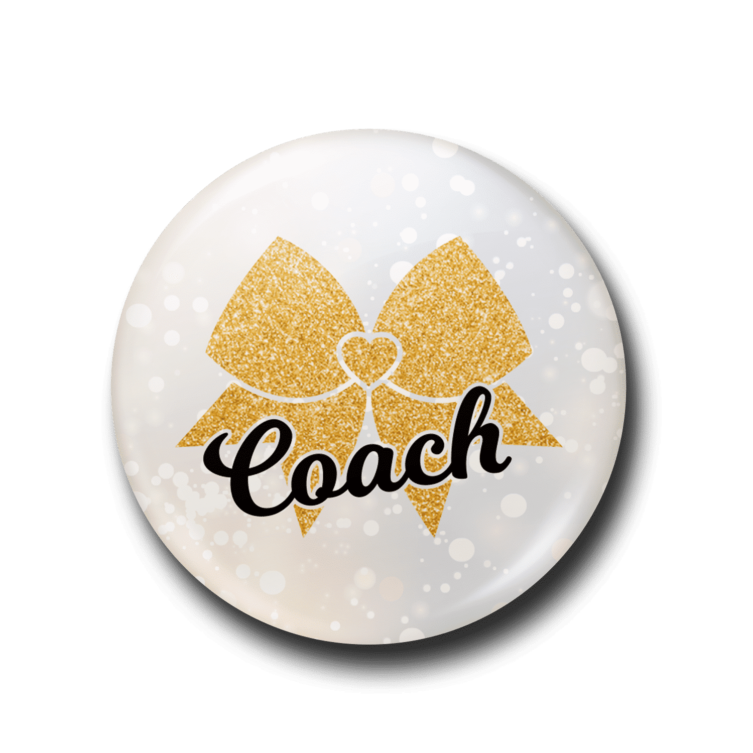 Coach I Love Cheer® Pin Badge I Love Cheer®