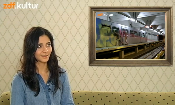 ZDF.KULTUR Love & Security Wien Santiago Sierra S.O.S I Love Graffiti DE