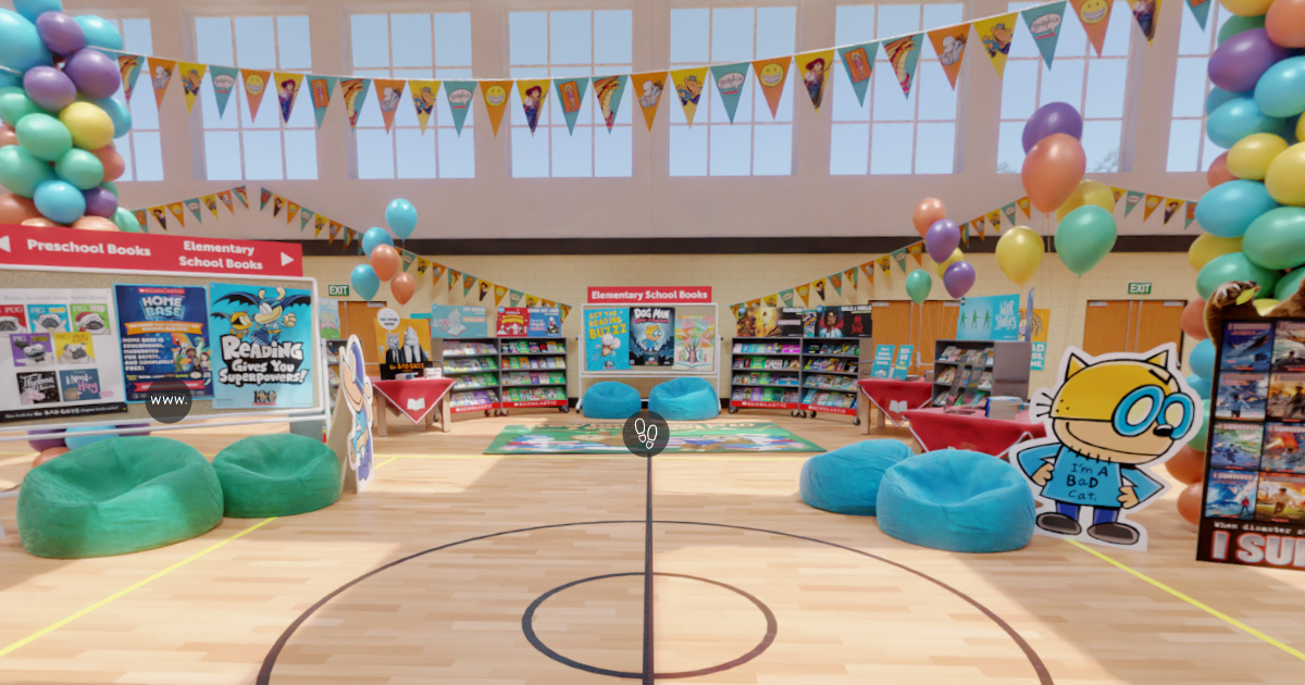 Virtual Reality Brings School Book Fairs Online I Love Libraries