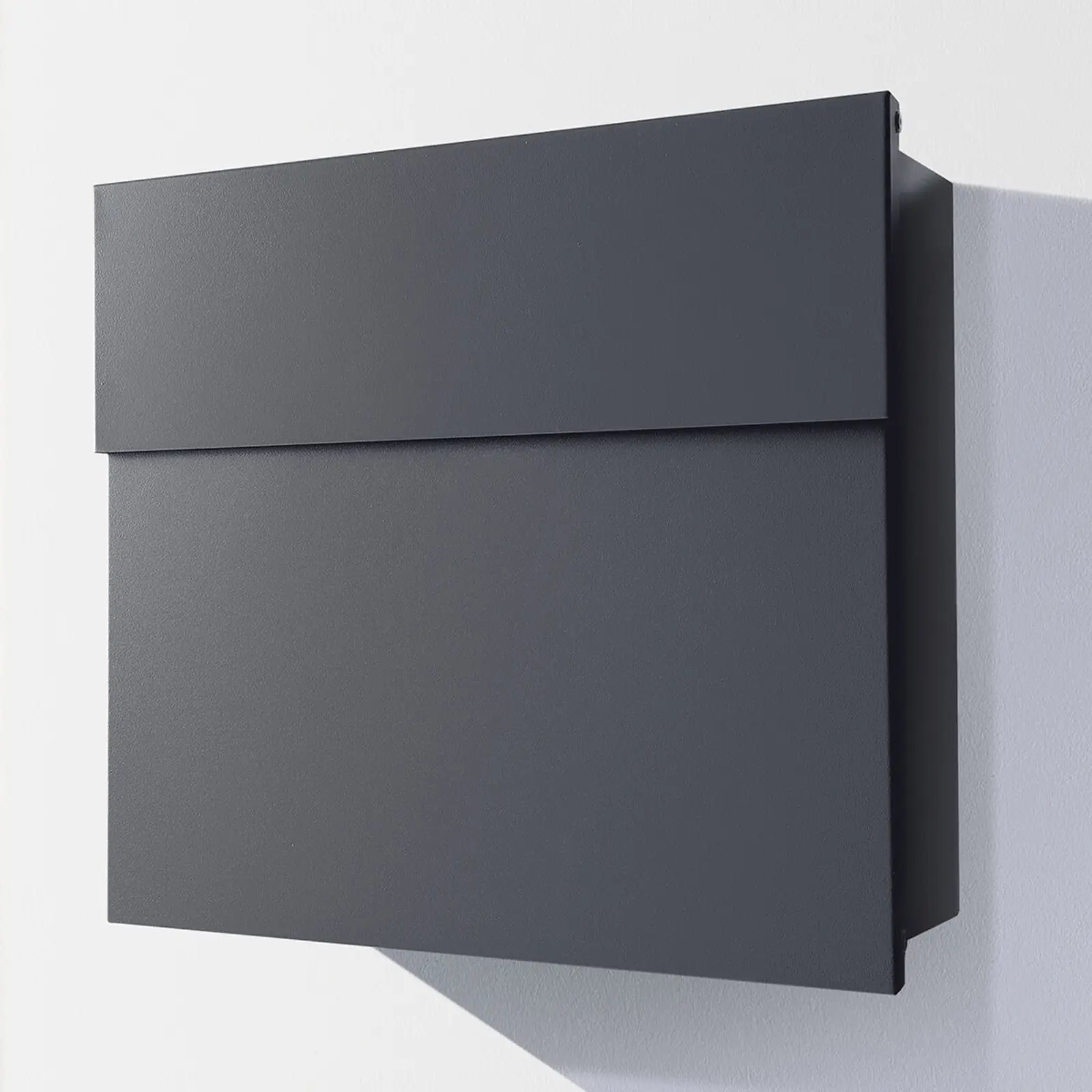 Modern Wall Mounted Letterbox Anthracite