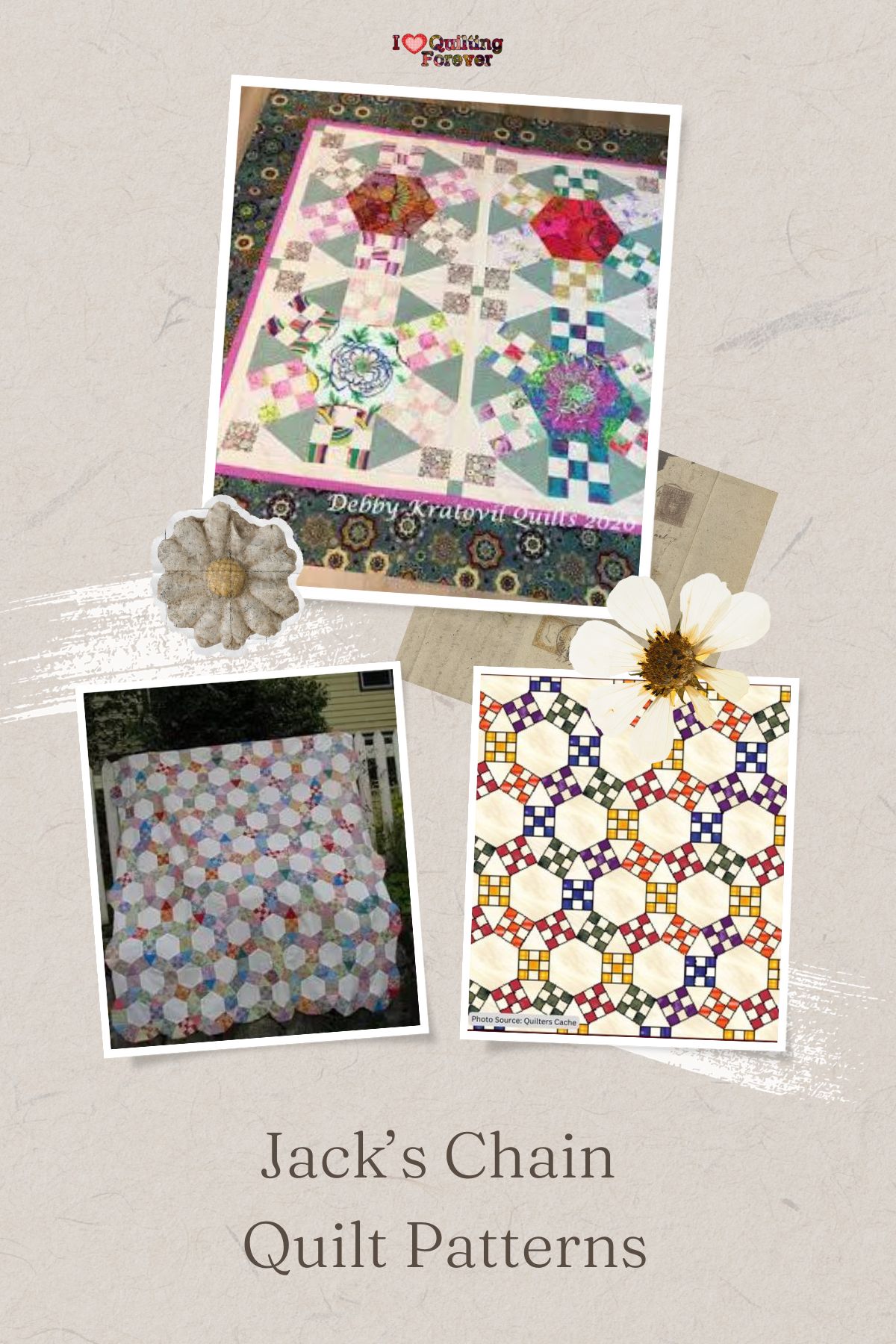 Top 3 Free Jack's Chain Quilt Patterns (+2 Bonus Patterns For Sale) I