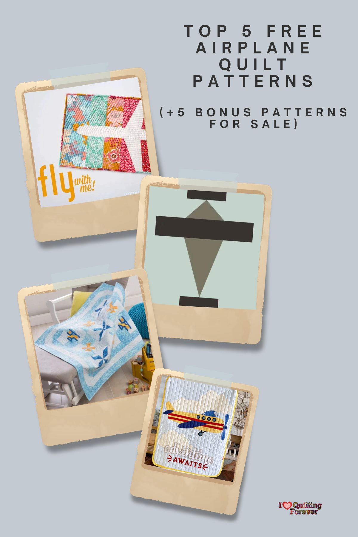 Top 5 Free Airplane Quilt Patterns (+5 Bonus Patterns For Sale) I