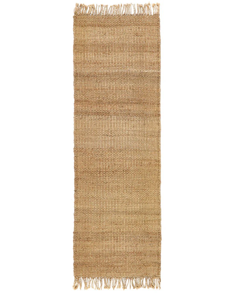 JUTE BRAIDED RUNNER NATURAL 67X210CM iloverugs.co.uk