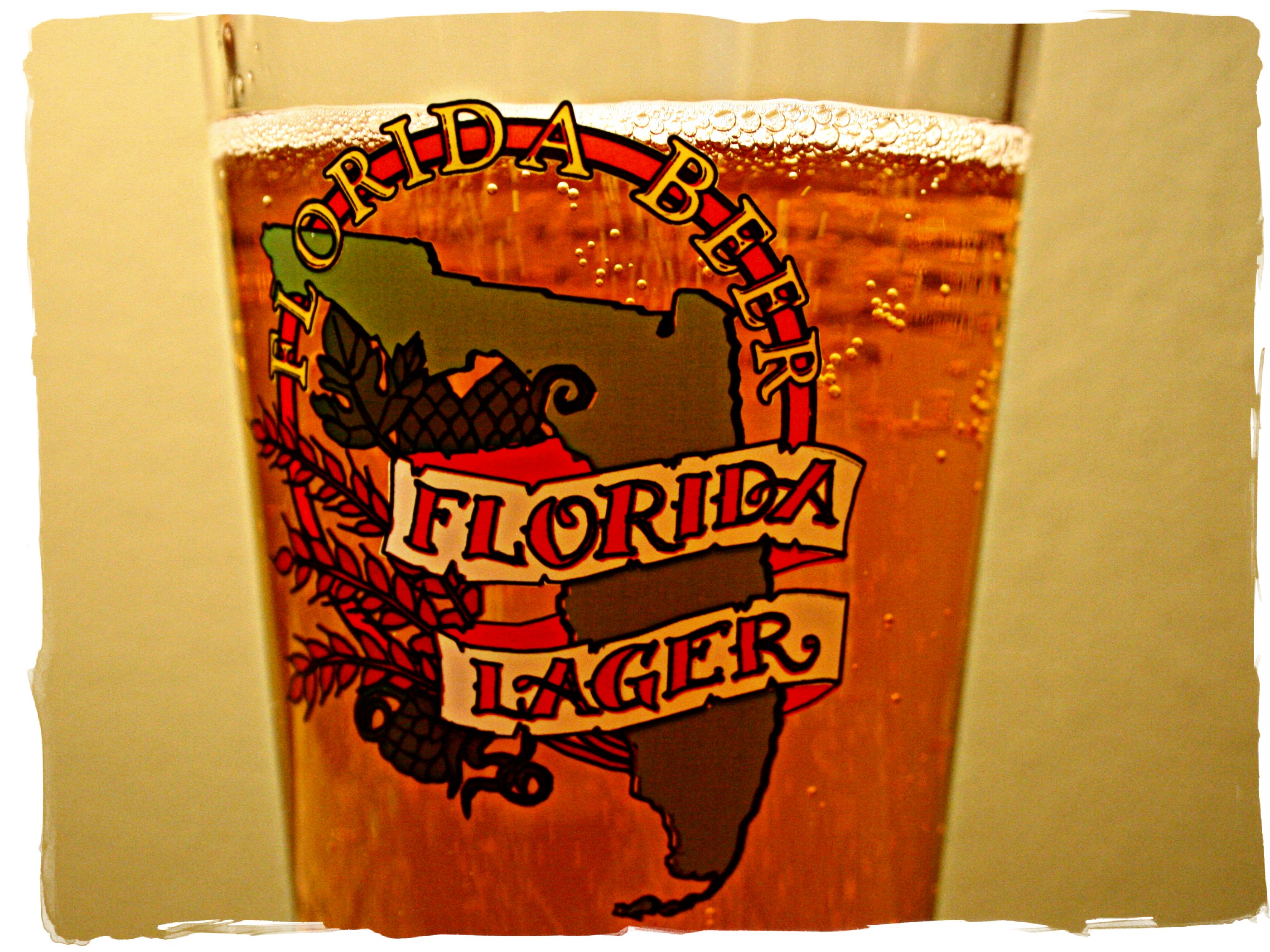 A Taste of Florida Lager by Florida Beer Company