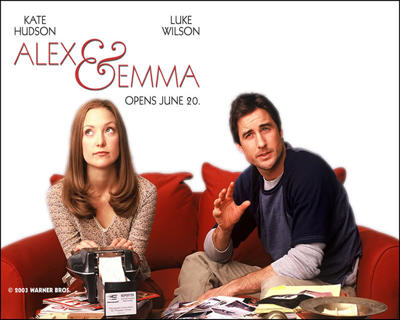 Court Reporter Spotted Alex & Emma