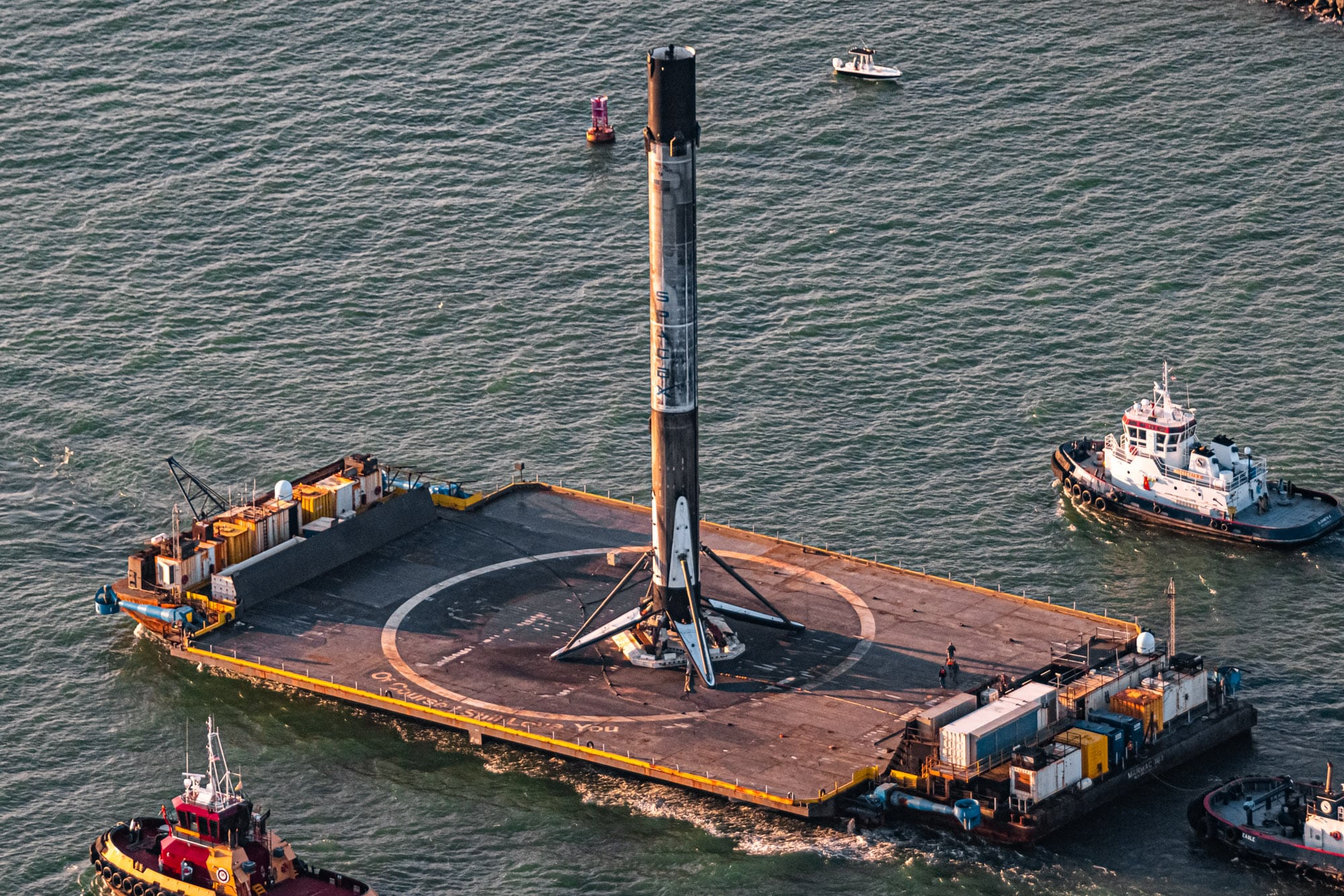 SpaceX successfully landed a rocket booster 5 years ago on a drone ship