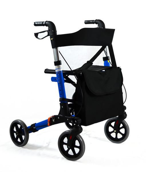 Travel Lite Portable Outdoor Seat Walker with Seat and Bag + Crutch