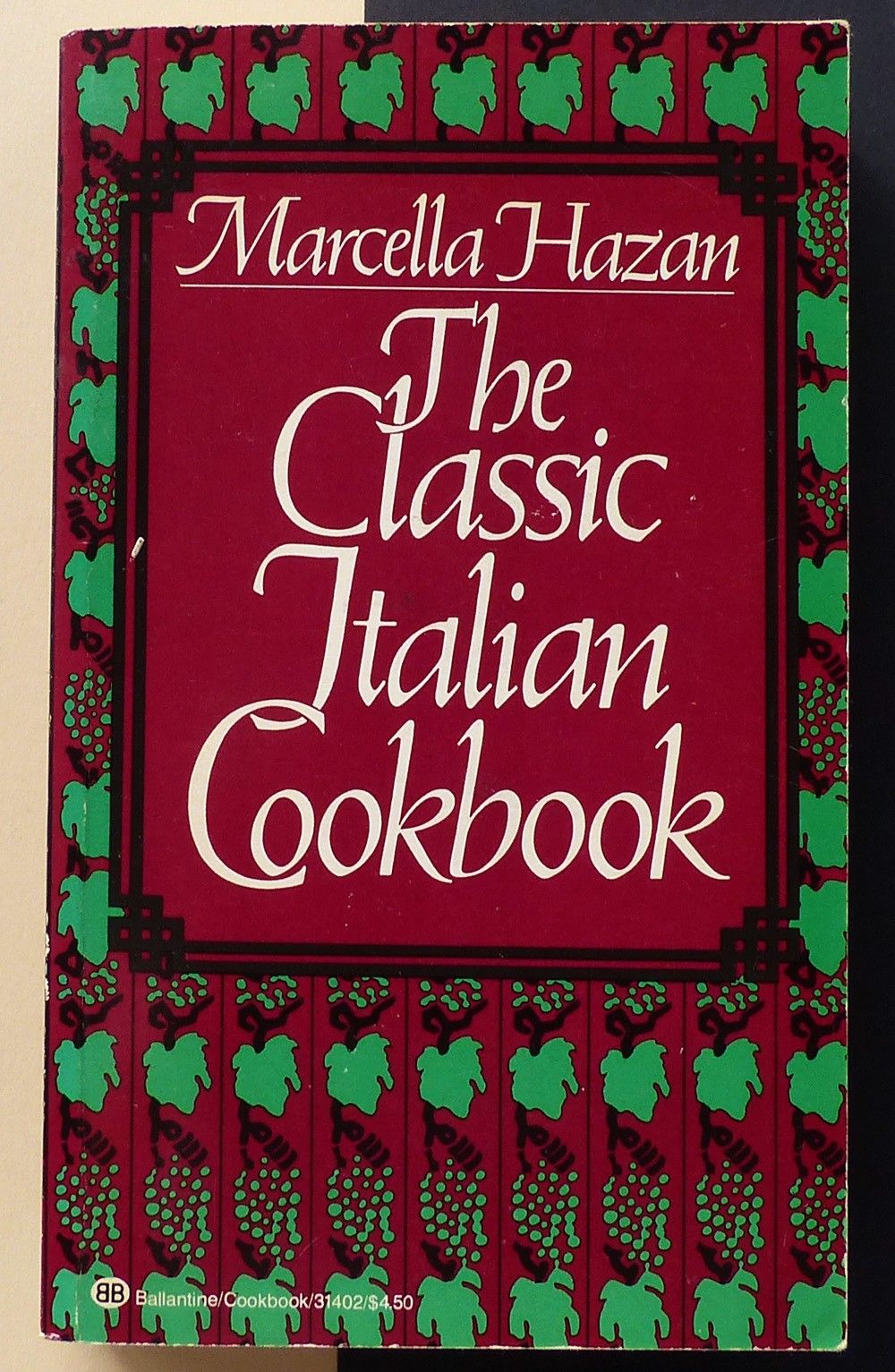 HAZAN, Marcella The Classic Italian Cooking. » Il Tuffatore Books