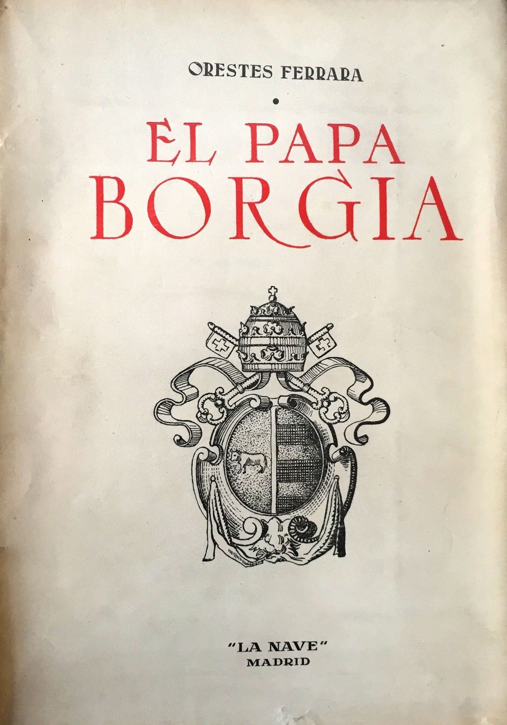 Ferrara, Orestes El Papa » Il Tuffatore Books