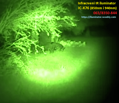 Ic Iluminator X76 Ir Night Vision Najbolje Lampe Za Lov X76