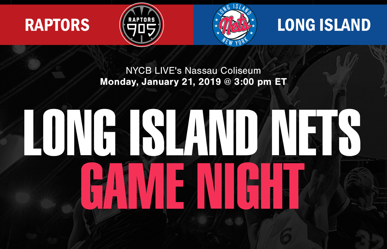 Free LI Nets Scarf GiveAway THIS MONDAY at Nets vs Raptors 905