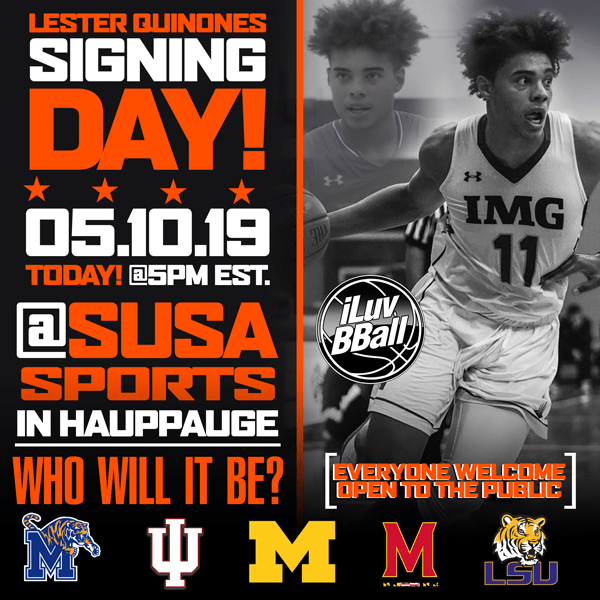 4 STAR GUARD SIGNING TODAY SUSA SPORTS CENTER IN HAUPPAUGE