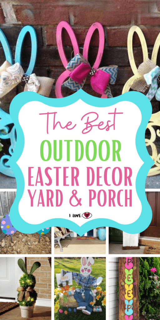 27 Best Outdoor Easter Decorations Ideas For Porch and Yard I Luve It