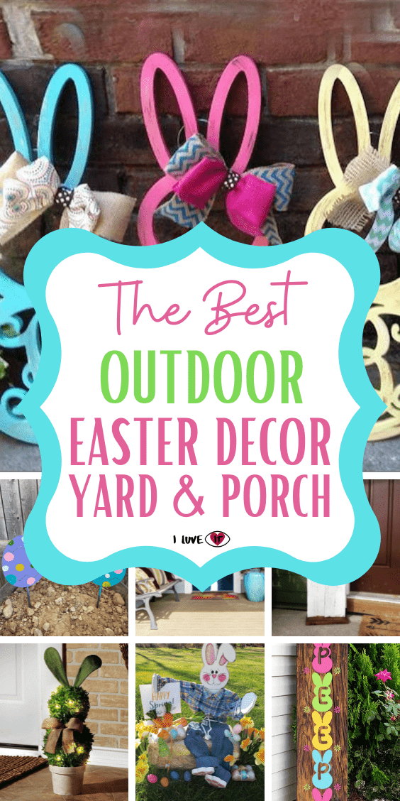 27 Best Outdoor Easter Decorations Ideas For Porch and Yard I Luve It